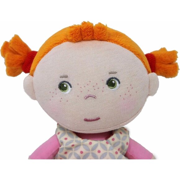🆕 Baby Doll Roya Pink Dress Soft Machine Washable Pigtails Fabric Toddler's Toy - Picture 3 of 11